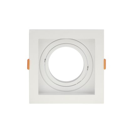 spot recuado de embutir quadrado movel ar 70 branco taschibra