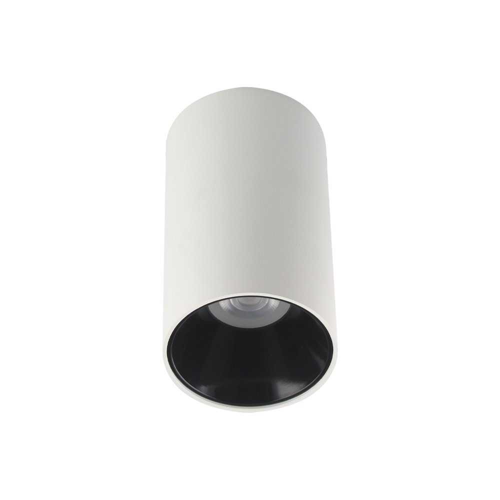 spot de sobrepor mr16 redondo high end branco llum