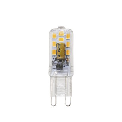 lampada led g9 drops 2w taschibra bivolt 2200k luz quente 2