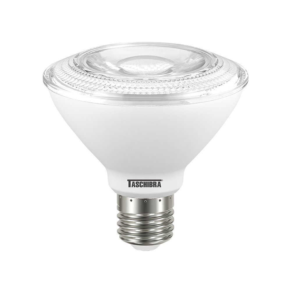 lampada led par 30 9 9w e27 ip65 taschibra bivolt