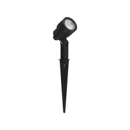 espeto para jardim led pix 6w bivolt preto