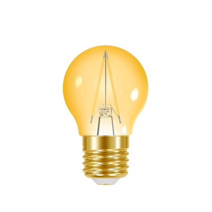 lampada led filamento vintage globo g45 taschibra e27 bivolt