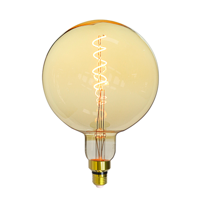 lampada led taschibra filamento giant globo e27 bivolt