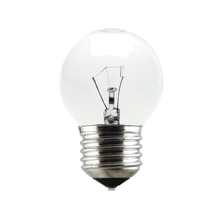 lampada incandescente taschibra bolinha clara 15w e27