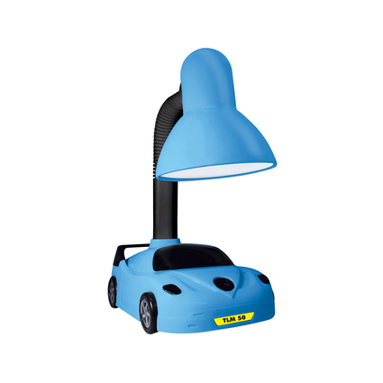 luminaria de mesa taschibra tlm 50 carrinho e27 bivolt azul
