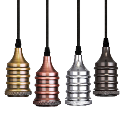pendente taschibra dot metal wave e27 bivolt