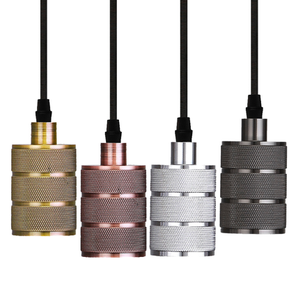 pendente taschibra dot metal rock e27 bivolt