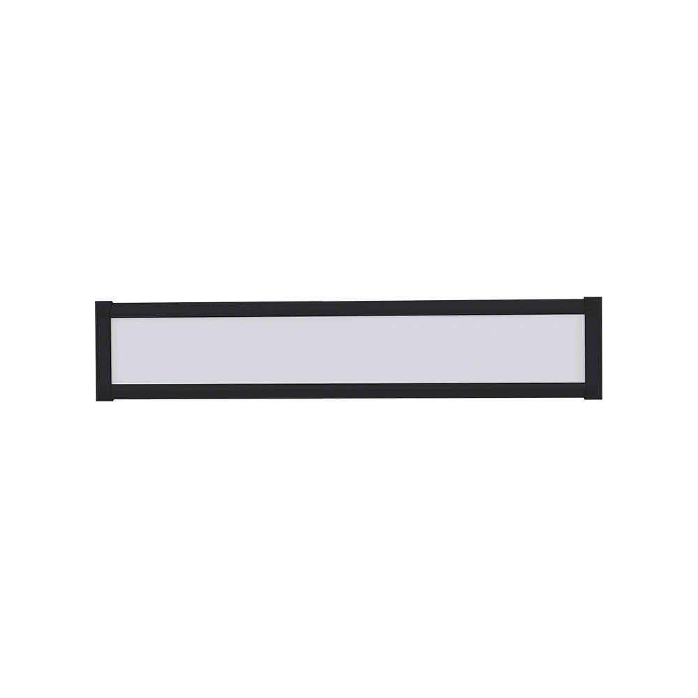 luminaria led taschibra sobrepor tl slim 10 preta bivolt