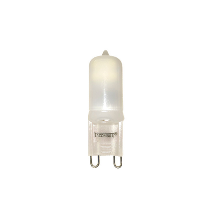 lampada led taschibra g9 drops 2w leitosa
