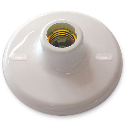 plafon blumenau porcelana redondo e27 bivolt