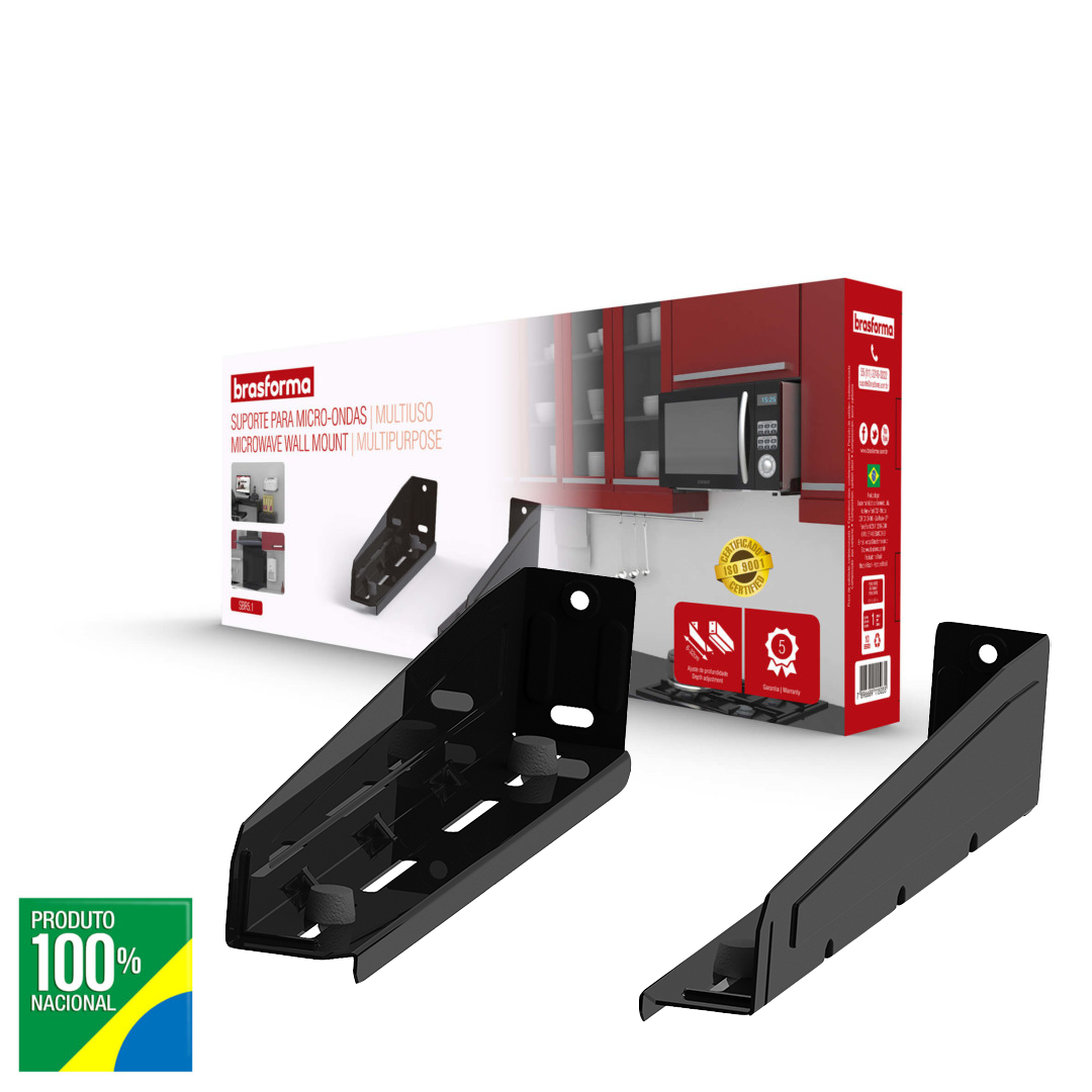 suporte fixo para forno microondas brasforma 2