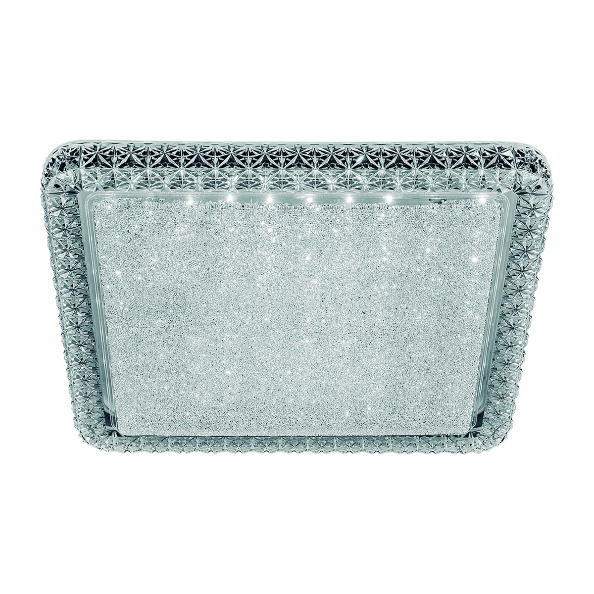 plafon de led sobrepor quadrado shine pontilhado 18w blumenau