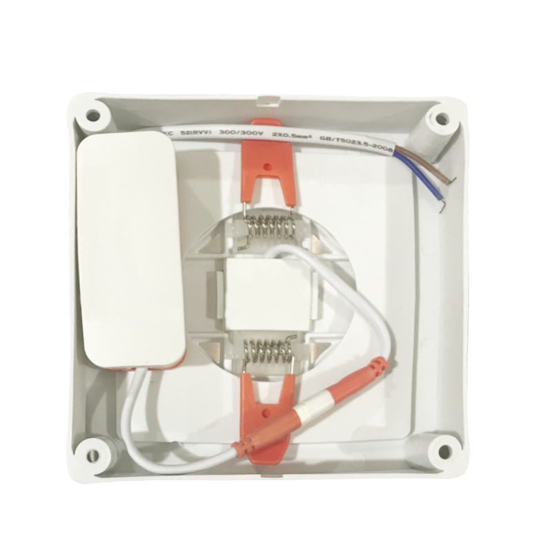 Painel de Led Frameless Quadrado Sobrepor 36W Bivolt Bravalumi