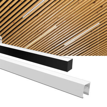 perfil de sobrepor para fita de led zenith 50