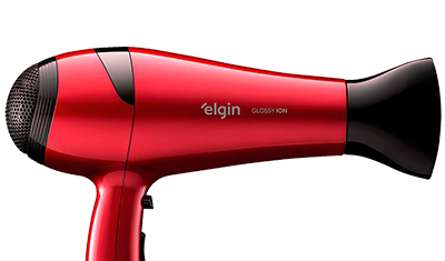 secador de cabelo elgin glossy ion ceramica 2000w m1