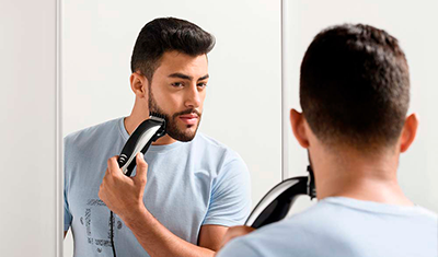 maquininha cortador de cabelo e barba elgin studio pro men 2 em 1 m1