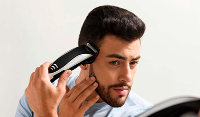 maquininha cortador de cabelo e barba elgin studio pro men 2 em 1 m