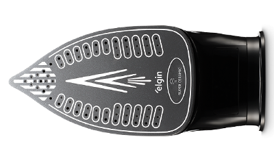 ferro de passar a vapor elgin iron light 5 temperaturas base ceramica m2