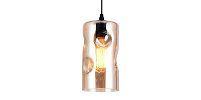 lustre pendente taschibra glade ambar e27 bivolt m1