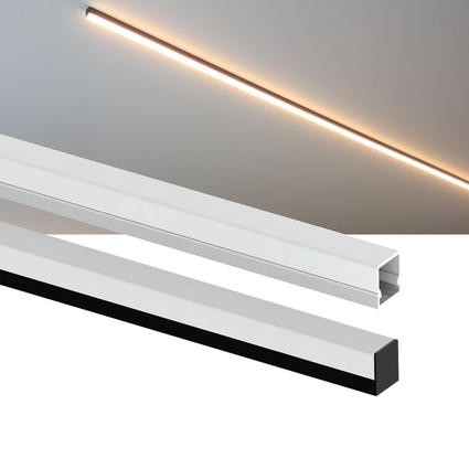 perfil sobrepor taschibra led 2x1 7cm cimo 3