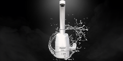 torneira eletrica zagonel luna de parede 5500w branca m1