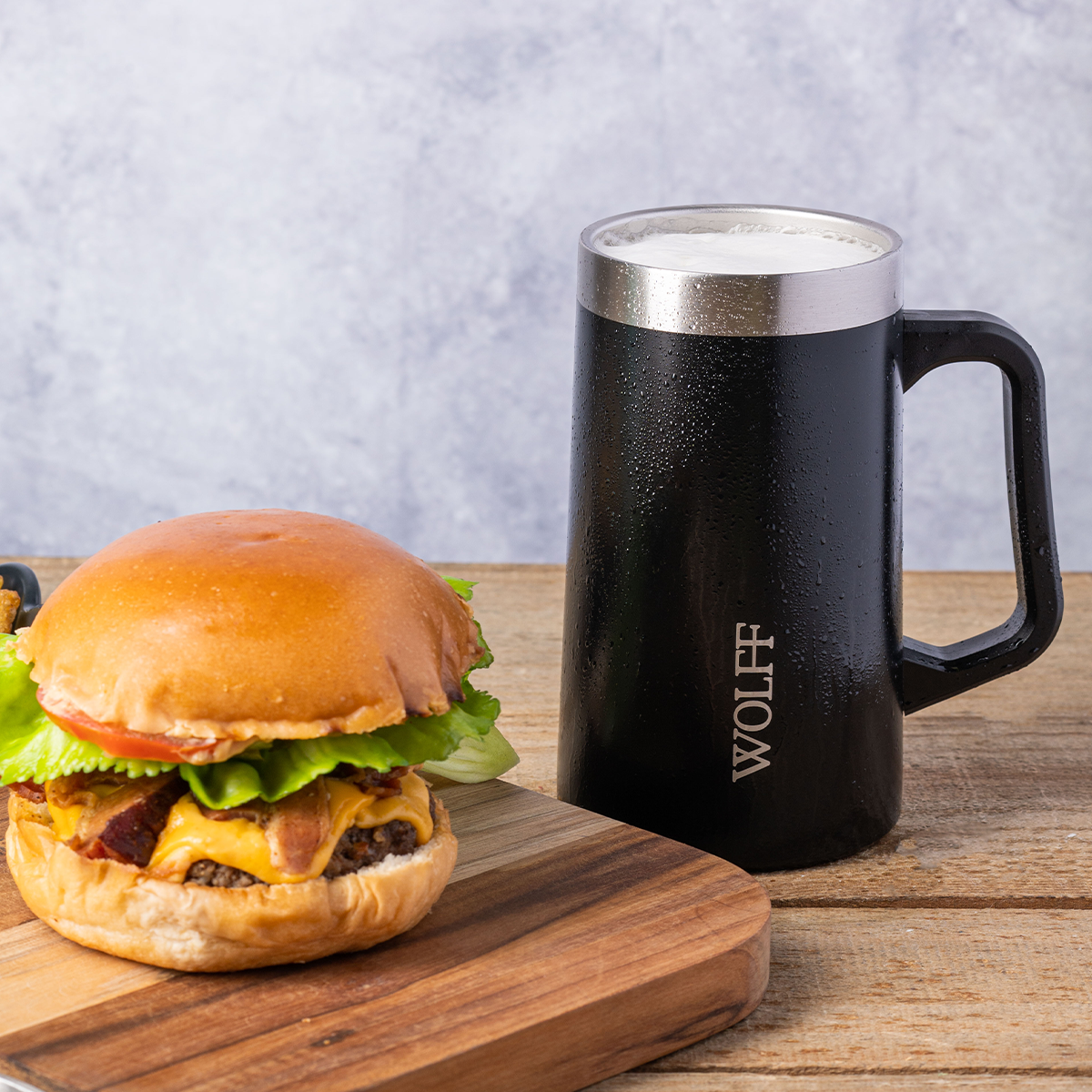 caneca temico em aco inox preto 1