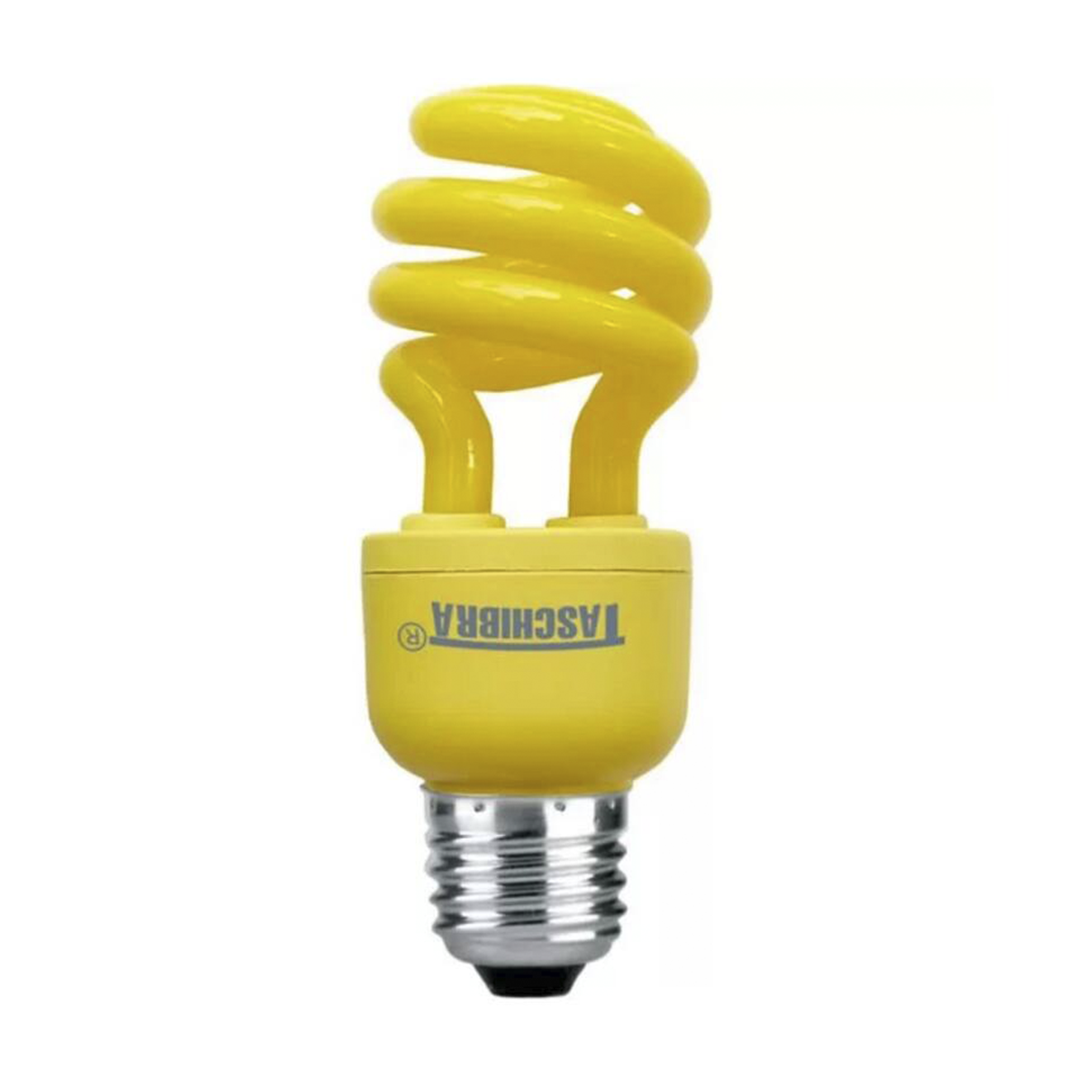 lampada compacta eletronica taschibra espiral 26w e27 110v amarela