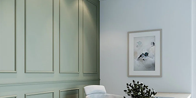 moldura boiserie eva autocolante branco m5