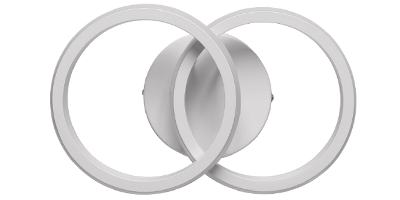 plafon taschibra village circle led 10w 3000k luz amarela bivolt branco m2