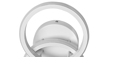 plafon taschibra village circle led 10w 3000k luz amarela bivolt branco m1