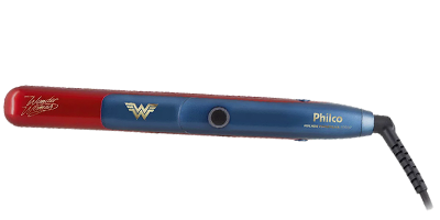 chapinha prancha alisadora philco mulher maravilha com ion bivolt m3
