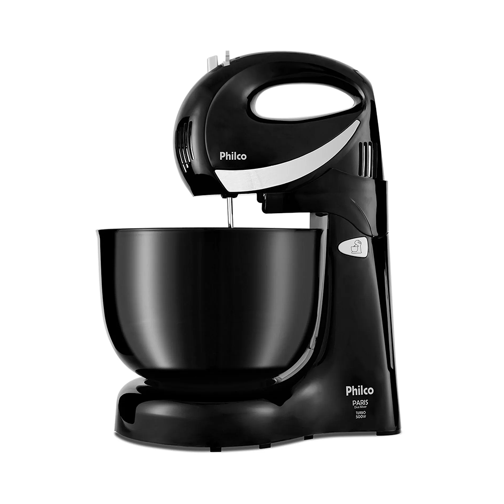 batedeira britania philco paris duo mixer turbo preta