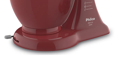 batedeira retro philco pbt510 500w vermelha m3