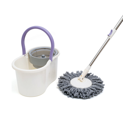 mop simplo giro fit com balde e esfregao de microfibra 2