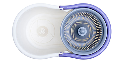 mop simplo giro fit com balde e esfregao de microfibra m3