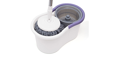 mop simplo giro fit com balde e esfregao de microfibra m2