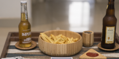 bowl canelado de bambu oikos 19cm redondo m1