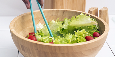 bowl de bambu oikos 28cm fundo redondo m3