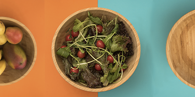 bowl de bambu oikos 28cm fundo redondo m2