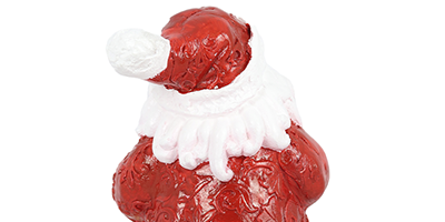 figura natalina mini papai noel com arvore de resina bravadecor m2