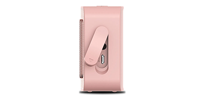 caixa de som philco speaker sem fio bluetooth rosa m3