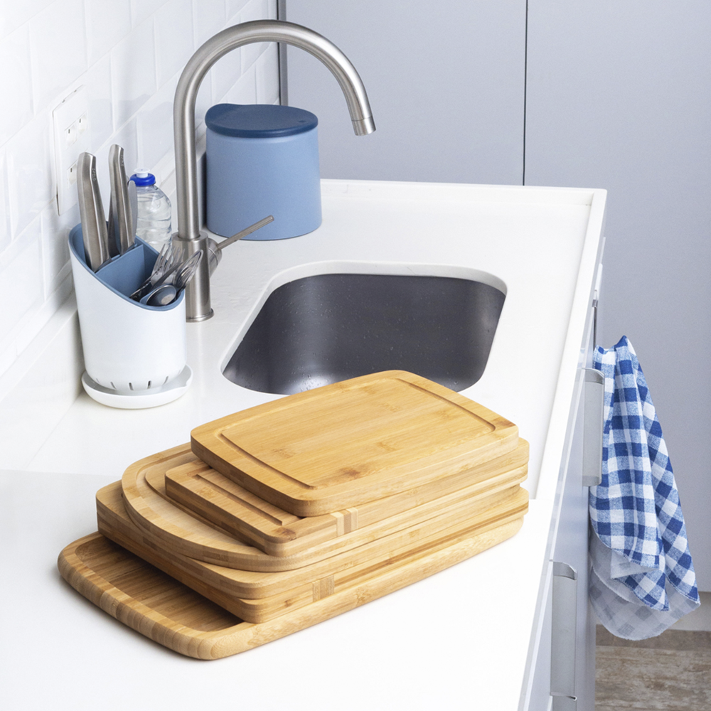 tabua de bambu oikos para churrasco 32cm retangular 3