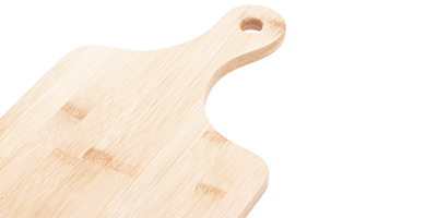 tabua de bambu para cortes 33cm retangular m1