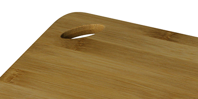 tabua de bambu para cortes 20cm retangular m2