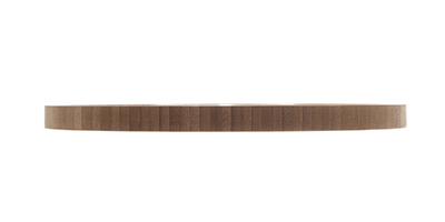 petisqueira de bambu com 5 divisorias 25cm redonda m3