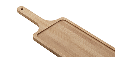tabua de bambu para servir 32cm retangular m2