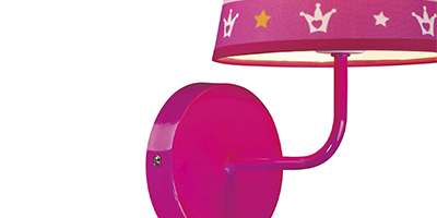 arandela taschibra kids princesa 1xe27 bivolt m3