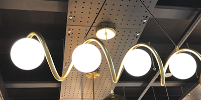 lustre pendente taschibra vigna dourado 5xg9 bivolt m2