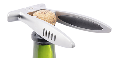abridor wolff aco inox chef pro com cabo para champanhe e espumante m3