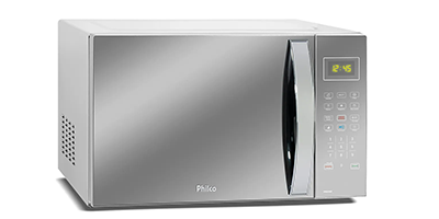 micro ondas philco limpa facil 1400w 37 litros espelhado m1